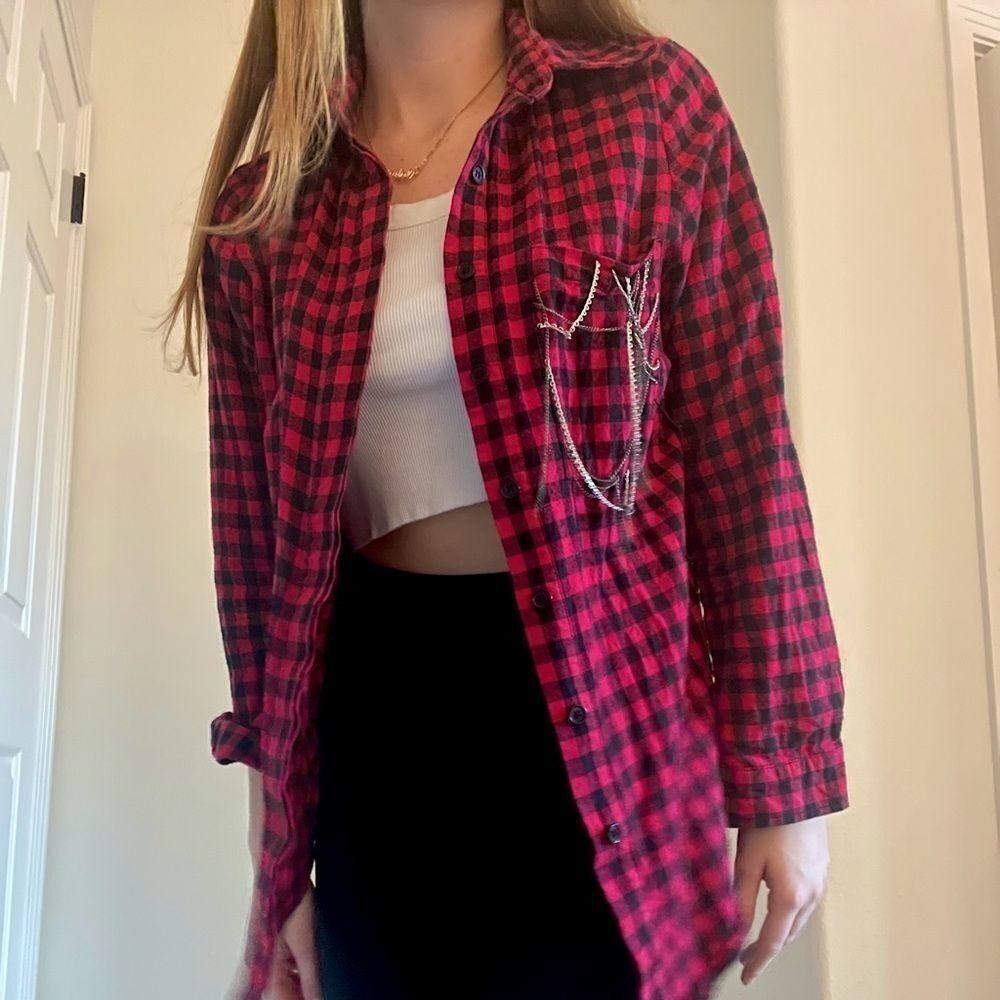 Isabel Lu Flannel with Chains